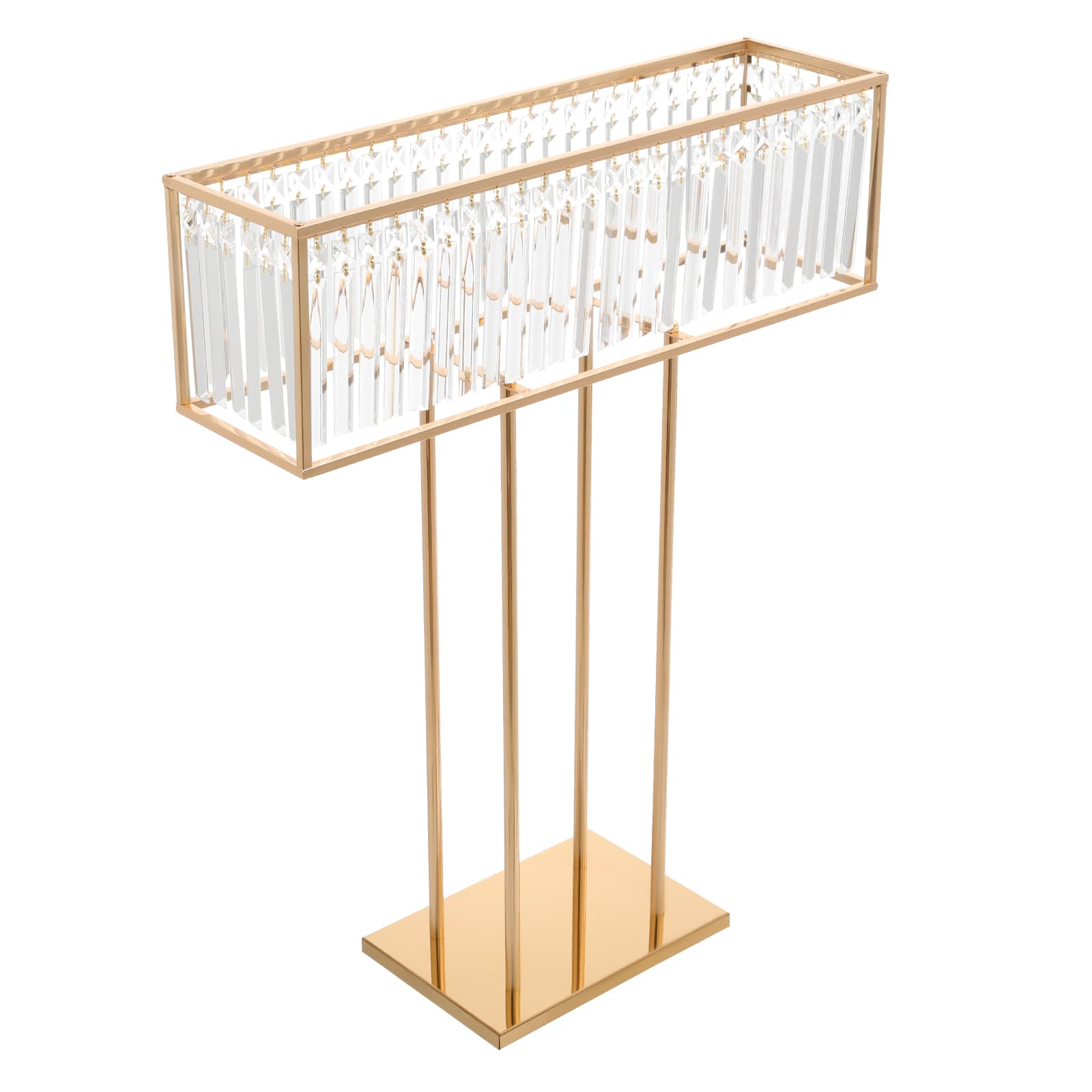 Crystal Flower Stand, Wedding Crystal Centerpieces Stand, Wedding